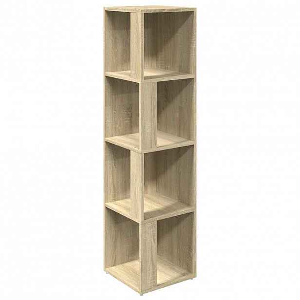 vidaXL Skříňky 33 x 33 x 132 cm Engineered wood Dub sonoma
