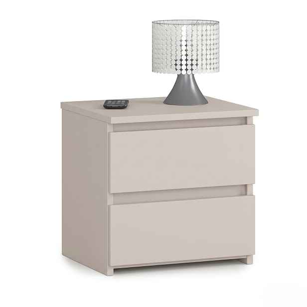 Ak furniture Noční stolek CL2 40 cm kašmír