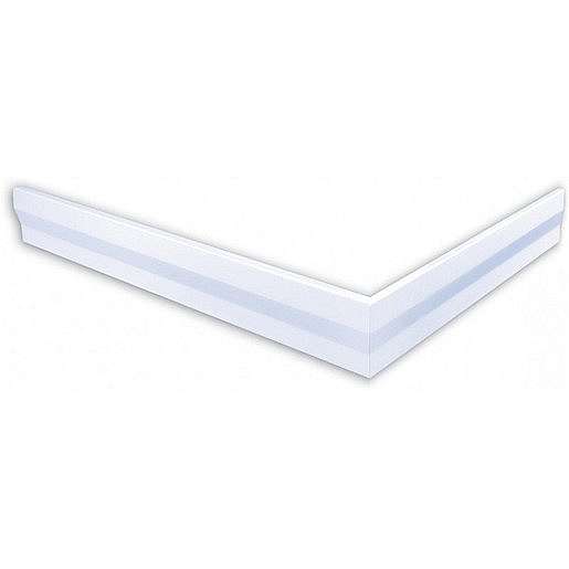Polysan KARIA, VARESA 100x80 rohový panel, výška 11 cm, levý,45812L