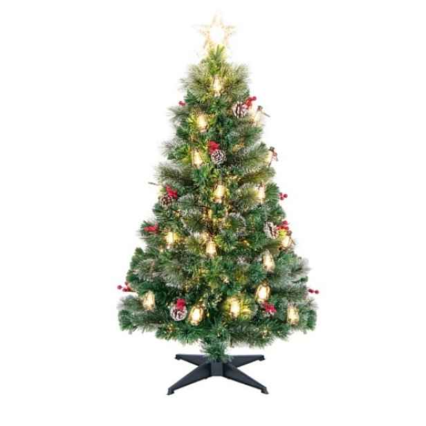 Umělý Vánoční Stromek 121 150 CM Costway