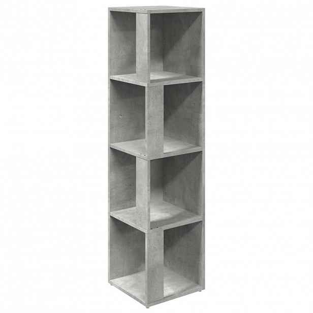 vidaXL Skříňky 33 x 33 x 132 cm Engineered wood Betonově šedá