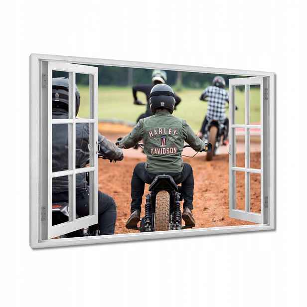 Obrazy 120x80 Harley Davidson Motocykl