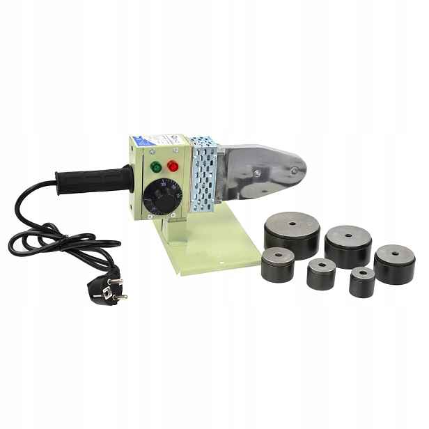 Polyfúzní svařovací stroj pro termoplastické trubky Geko G81030 20-63 mm 800 W