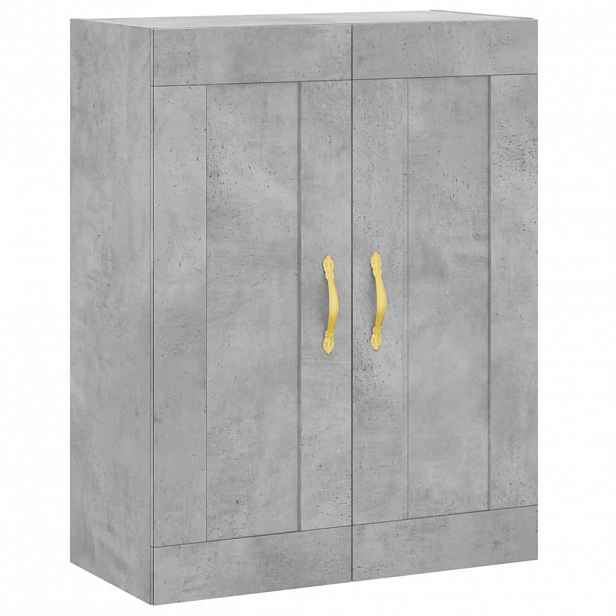 vidaXL Nástěnná skříňka betonově šedá 69,5x34x90 cm kompozitní dřevo