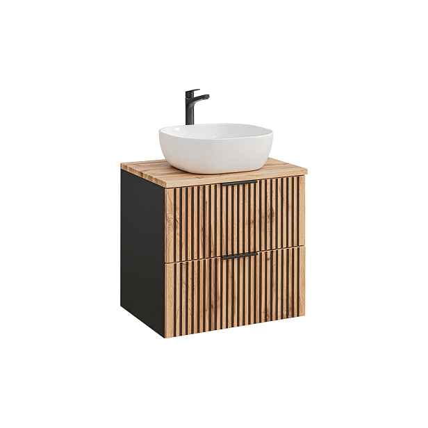 ArtCom Koupelnová skříňka s umyvadlem a deskou XILO DU60/1 |60 cm