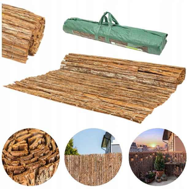 Ochranná Podložka Z Přírodní Kůry 100x300 Oplocení Balkon Terasa Ochranná Podložka