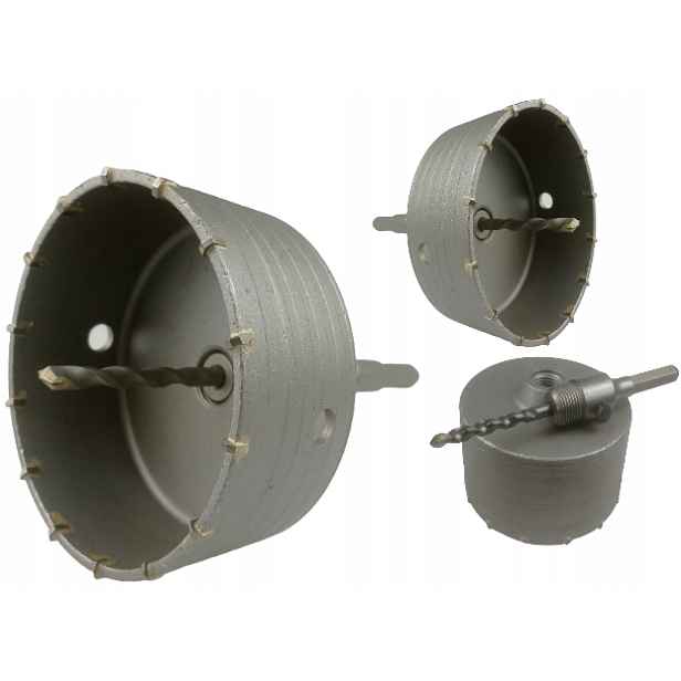 Korunkový Vrták Na Zdivo Betonu Korunka 100 mm Hex Adaptér