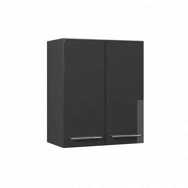 Vicco VĚŠÁK NA STĚNU Fame-Line Antracitový vysoký lesk 60 cm