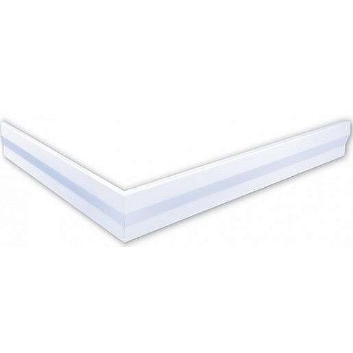 Polysan KARIA, VARESA 100x90 rohový panel, výška 11 cm, pravý,51312R