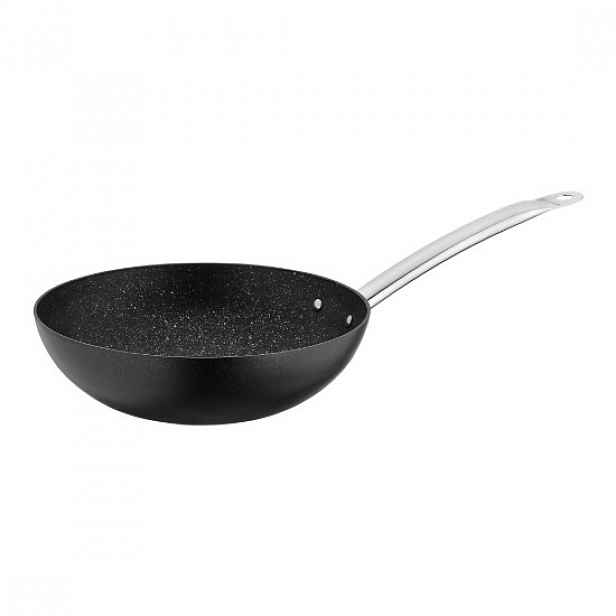 Pánev wok s nepřilnavým povrchem, hliník, 30 cm / 4,3 L, "Proline" - K
