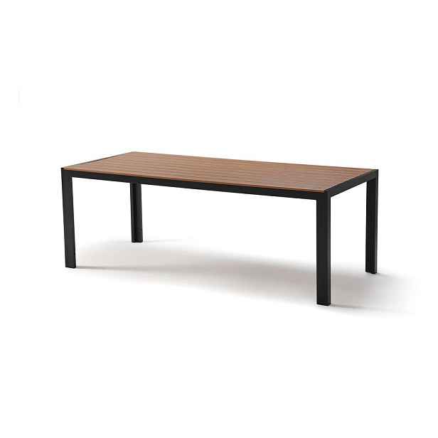 Zahradní jídelní stůl s artwood deskou 90x205 cm Viking – Bonami Selection