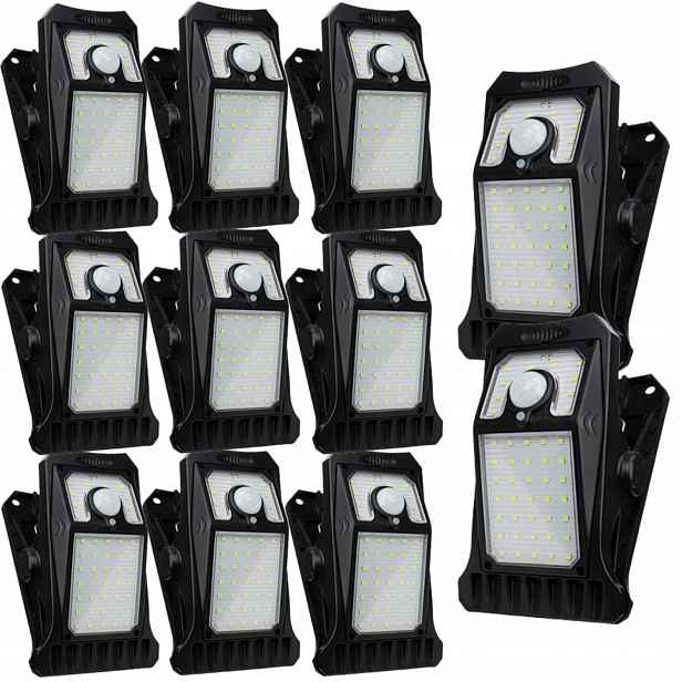 11 x Solární Led nástěnné svítidlo do zahrady senzor pohybu soumraku