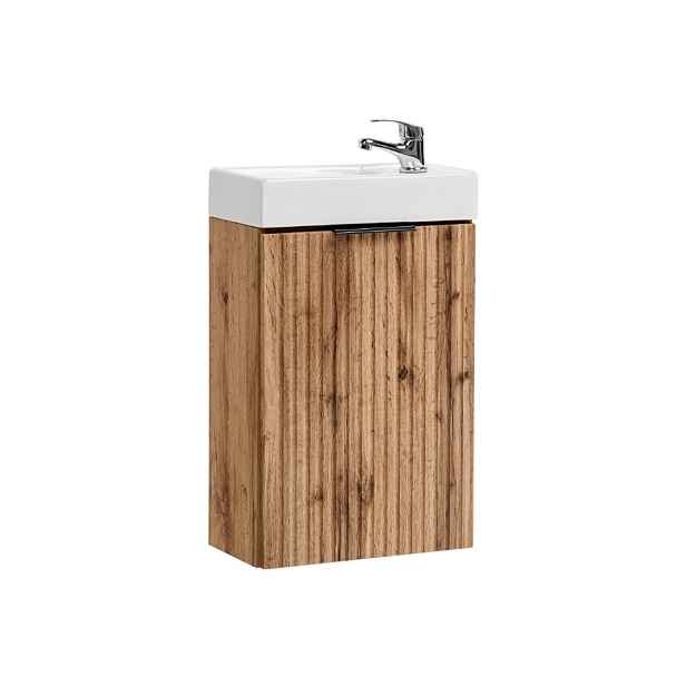 ArtCom Koupelnová skříňka s umyvadlem ADEL Oak U40/1 | 40 cm