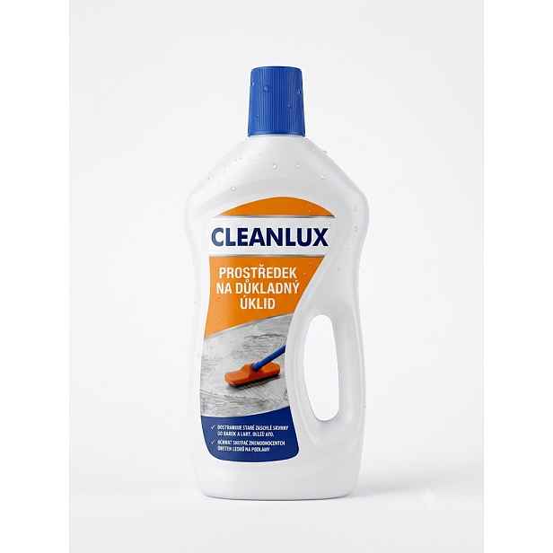 CLEANLUX Prostředek na důkladný úklid, smývač starých vrstev lesků na podlahy 750ml