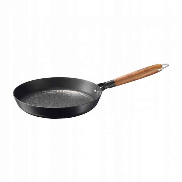 Kuchenprofi Country litinová pánev 28 cm, nepřilnavý povrch, černá barva