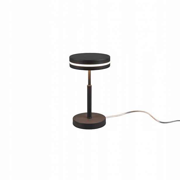 Stolní Led svítidlo Černá Antracit Minimalistické 25cm 3000K Franklin Trio