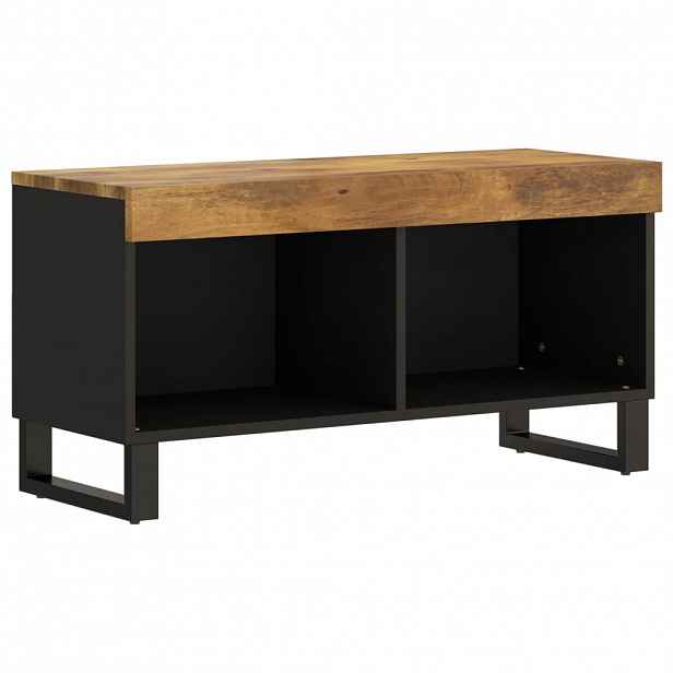 vidaXL TV skříňka 85 x 33 x 43,5 cm masivní mangovníkové dřevo