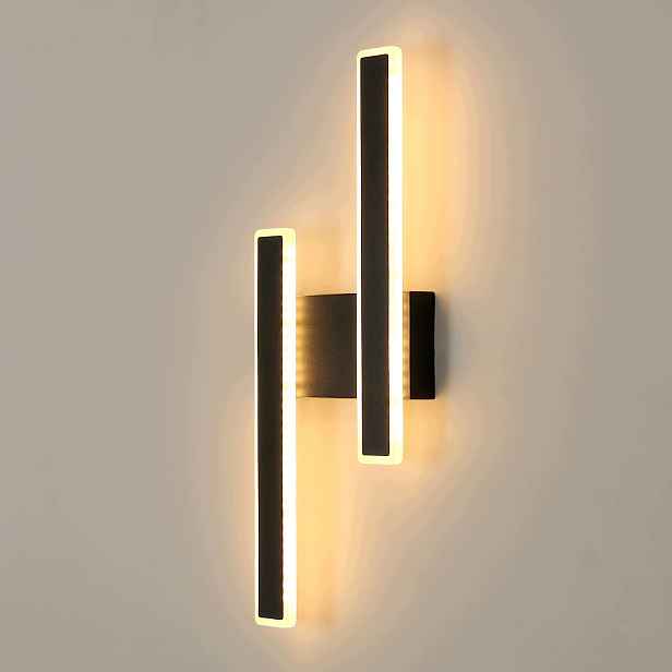 Nástěnná Lampa Nástěnné Led Černá Moderní Chodba Obývací Pokoj 3000K 32W