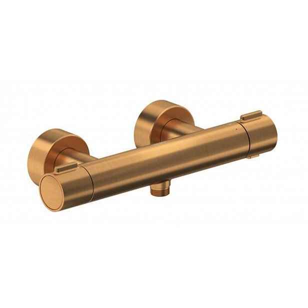 Duravit - Termostatická sprchová baterie, kartáčovaný bronz TH4220000004