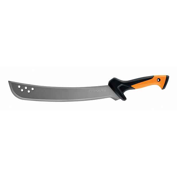 Fiskars Ocelová zahradní mačeta na trávy větve stromů 38 Cm
