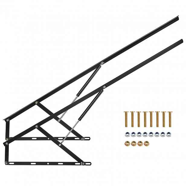 TEMU VEVOR Lift na postel 59x79 palců Kompatibilní velikost postele 309 lb Nářadí na stěnovou postel