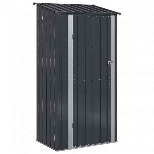 vidaXL Zahradní kůlny Antracit 103 x 74 x 200 cm Kov