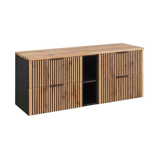 ArtCom Koupelnová skříňka s deskou XILO D140/1 | 140 cm
