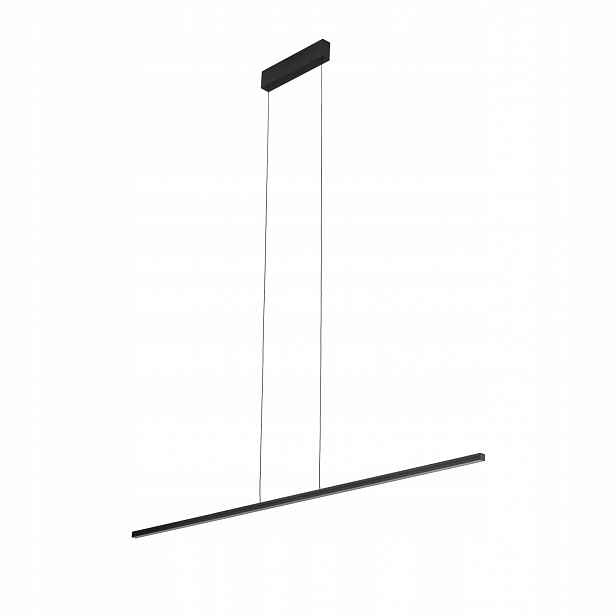 Závěsná lampa Bar Led černá nad jídelní stůl Nowodvorski
