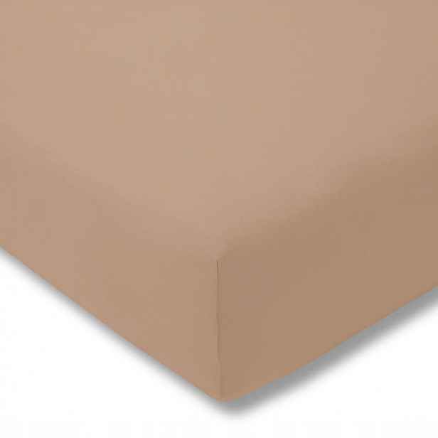 Estella Prostěradlo Mako Jersey Karamel 100x200