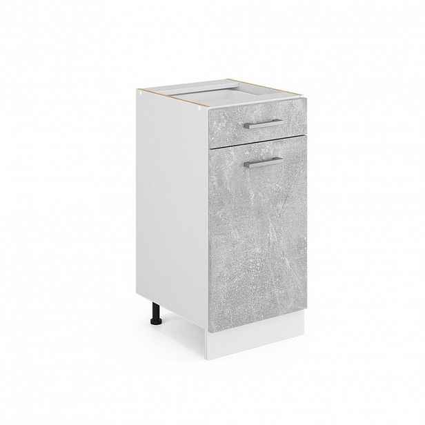Vicco SPODNÍ SKŘÍŇKA KUCHYŇSKÉ LINKY R-Line Beton 40 cm bez pracovní desky