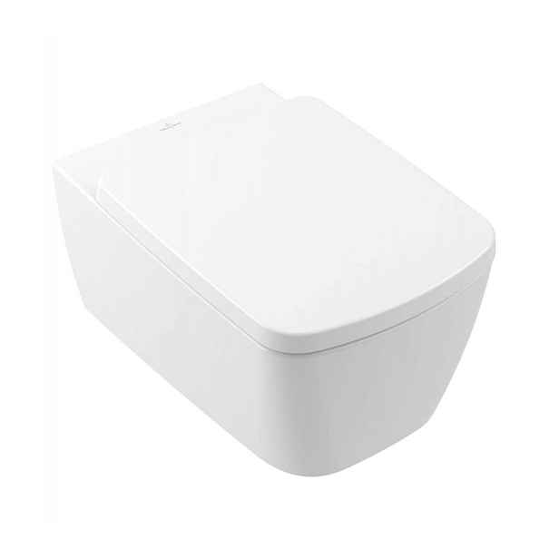 Villeroy & Boch Subway 3.0 - Závěsné WC, TwistFlush, Rimless, CeramicPlus, AntiBac, alpská bílá 4610T0T2