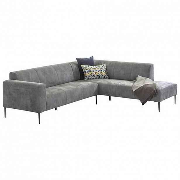 W.Schillig ROHOVÁ SEDAČKA, textil, tmavě šedá - Sedací soupravy - 000137005202