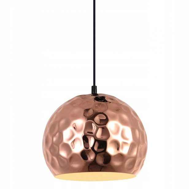 Závěsná lampa Pendant Grelium Měděná E27 Moderní kuchyně Italux