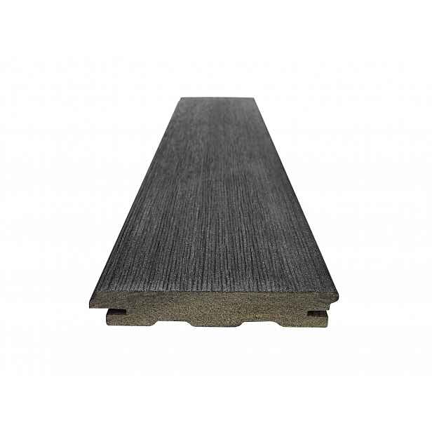 Prkno terasové dřevoplastové WOODPLASTIC RUSTIC TOP eben