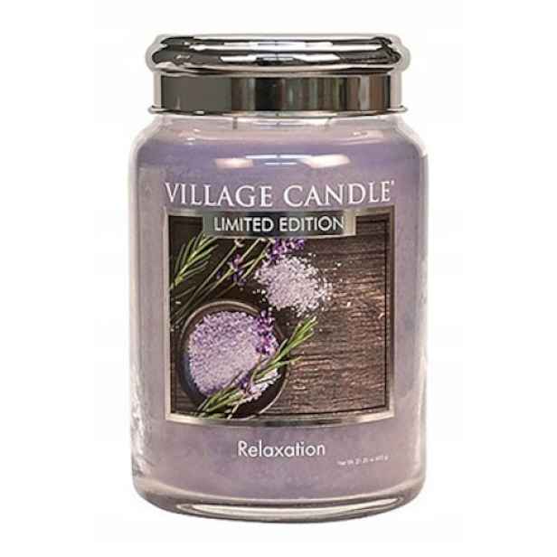 Sójová vonná svíčka Relaxation Village Candle 1 ks