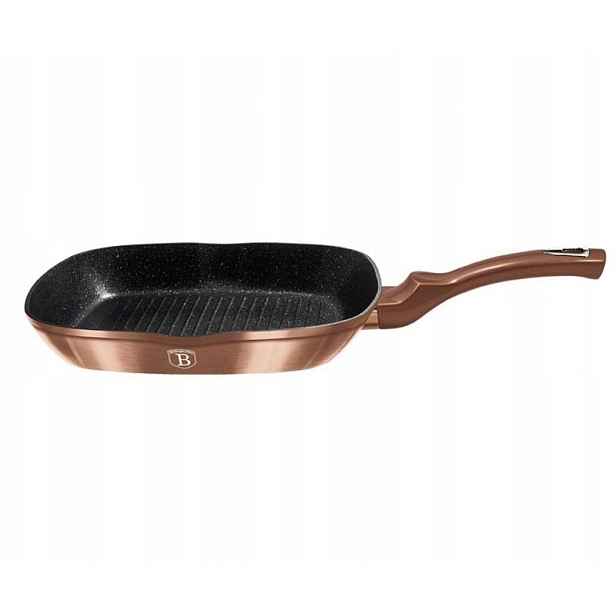 Berlinger Haus Grilovací Rýhovaná Pánev 28 CM Pro Kuchyň, Indukce, Plyn