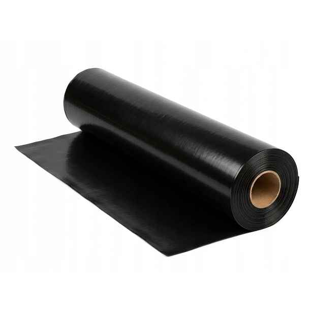 Fólie Černá 0,5 mm Atest Izolační Ldpe 5 m x 20 m Ochranná Tlustá