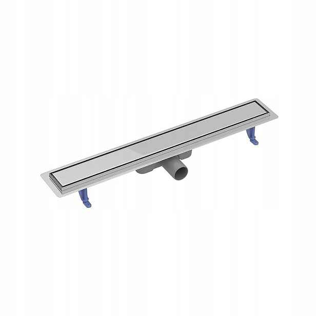 Lineární odtok Cersanit Tako 70 cm Oboustranný Chrom moderní S907-009