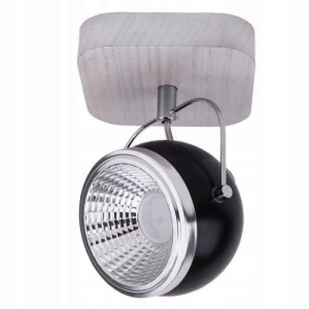 Nástěnná Lampa Ball Wood 5W 3000K Dřevo