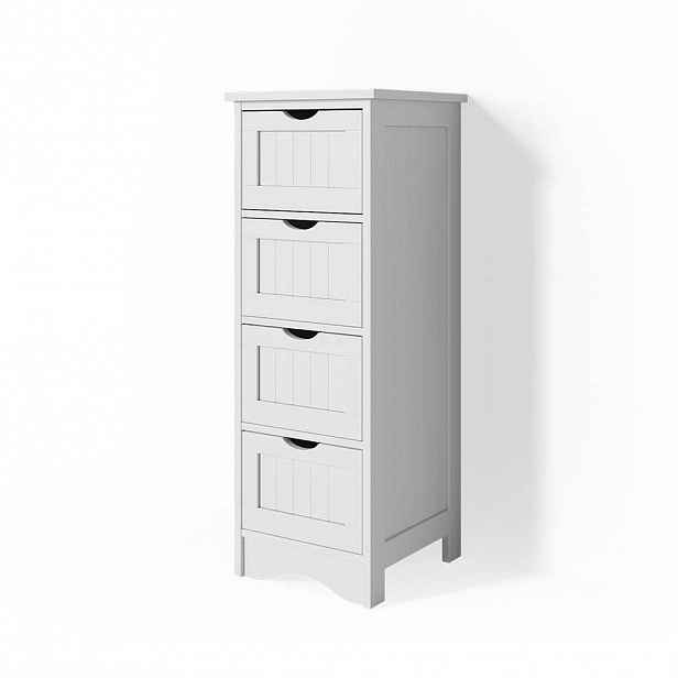 Vicco SKŘÍŇKA DO KOUPELNY Bianco Bílá 30 x 81 cm
