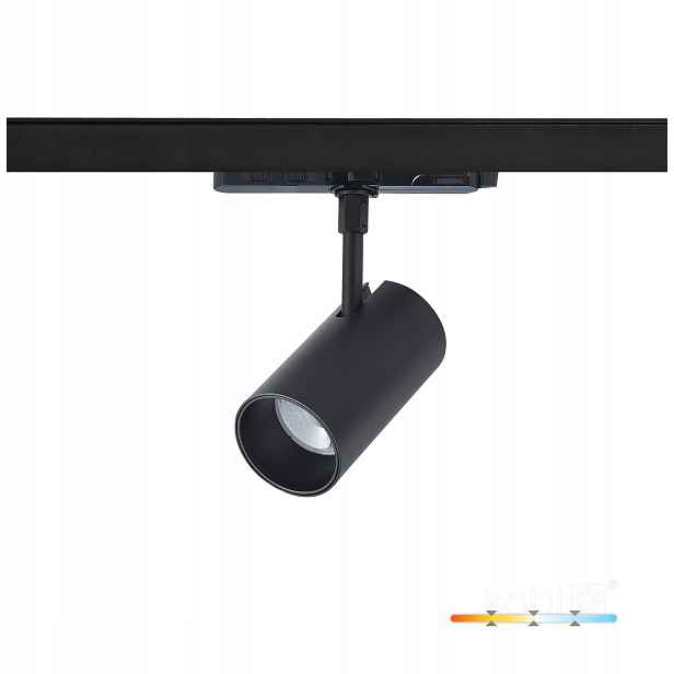 3-fázový Led kolejnicový reflektor 10W 3CCT Nextrack Core černý Kobi