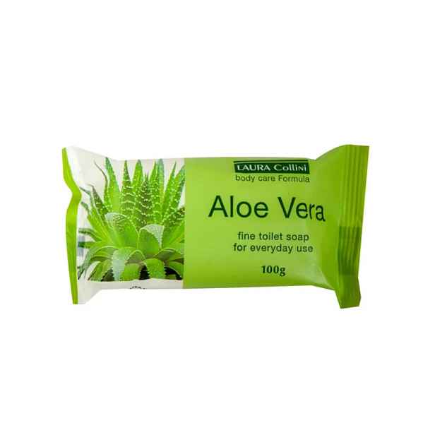 Laura Collini pevné toaletní mýdlo 90g Aloe Vera