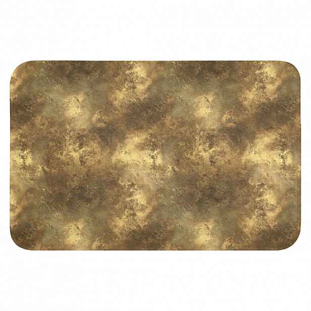 OnlyWow WC PŘEDLOŽKA Antique - metalický vzhled - Gold 60x40 cm