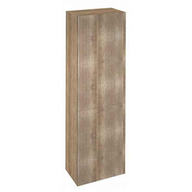 Sapho Espace - Skříňka Strip 50x172x32 cm, 2x dvířka, P/L, dub alabama ESC450-2322