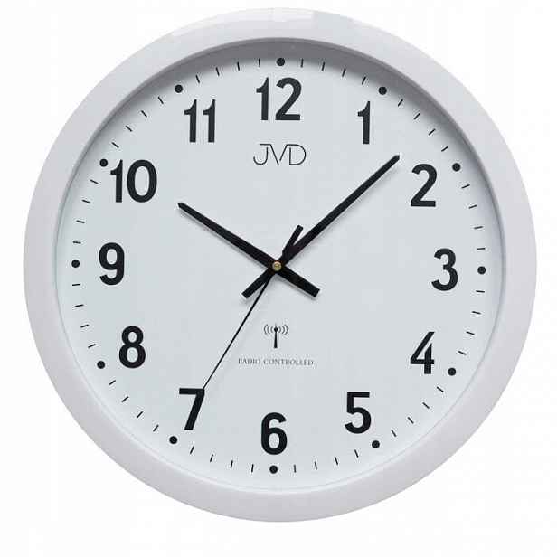Nástěnné Hodiny Jvd RH652 DCF77 průměr 40 cm