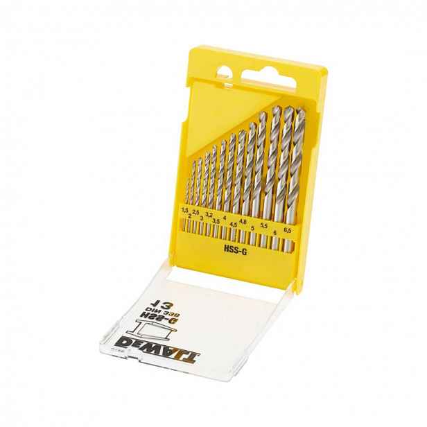 DeWALT - 13dílná sada vrtáků do kovu DT5922