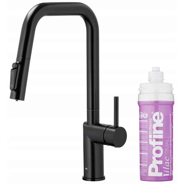 Kfa Kuchyňská Baterie Duero Pure Style, Černá Filtr Profine Lilac Small