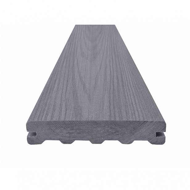 Prkno terasové dřevoplastové WOODPLASTIC NATUR PLUS PREMIUM inox