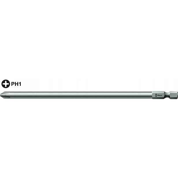 Bit PH1 x 152 mm dlouhý 1/4" křížový Phillips 851/4 Z 059766 Wera