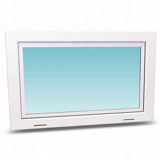 Pvc Okno 80x50 Hospodářské Piwnické Garážové Eko Výklopné 800x500 Bílé